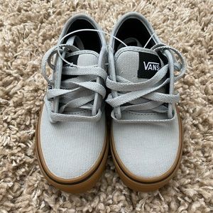 **NEW** Toddler Boy Vans Grey Size 10.5